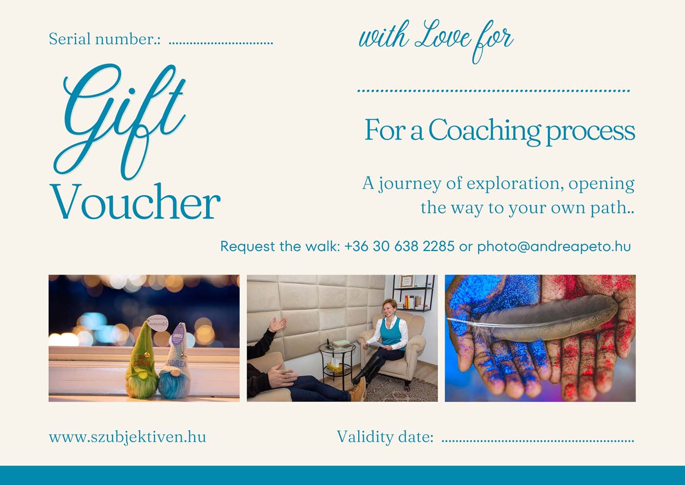 Ajándékutalvány egyéni fotóséta